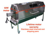 52" Propane/ Charcoal Spit roaster - Model SSGC1-50W motor