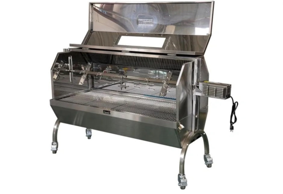 62" Charcoal Pig, lamb, hog roaster/ rotisserie-- Model SSH1-XL-50W Motor
